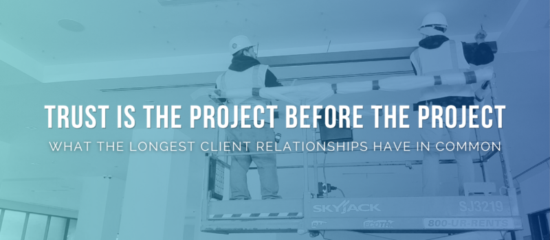 Trust is the Project before the Project